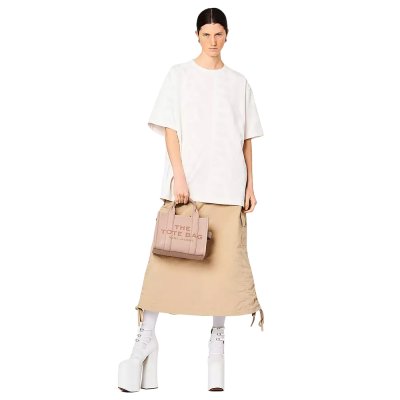 THE LEATHER SMALL TOTE BAG